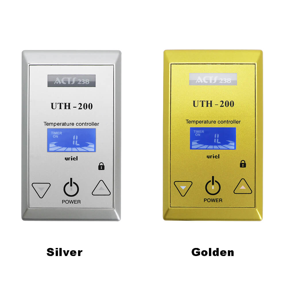 100~250V 18A Heating Film Temperature Controller Switch Touch Button Floor Heating Thermostat