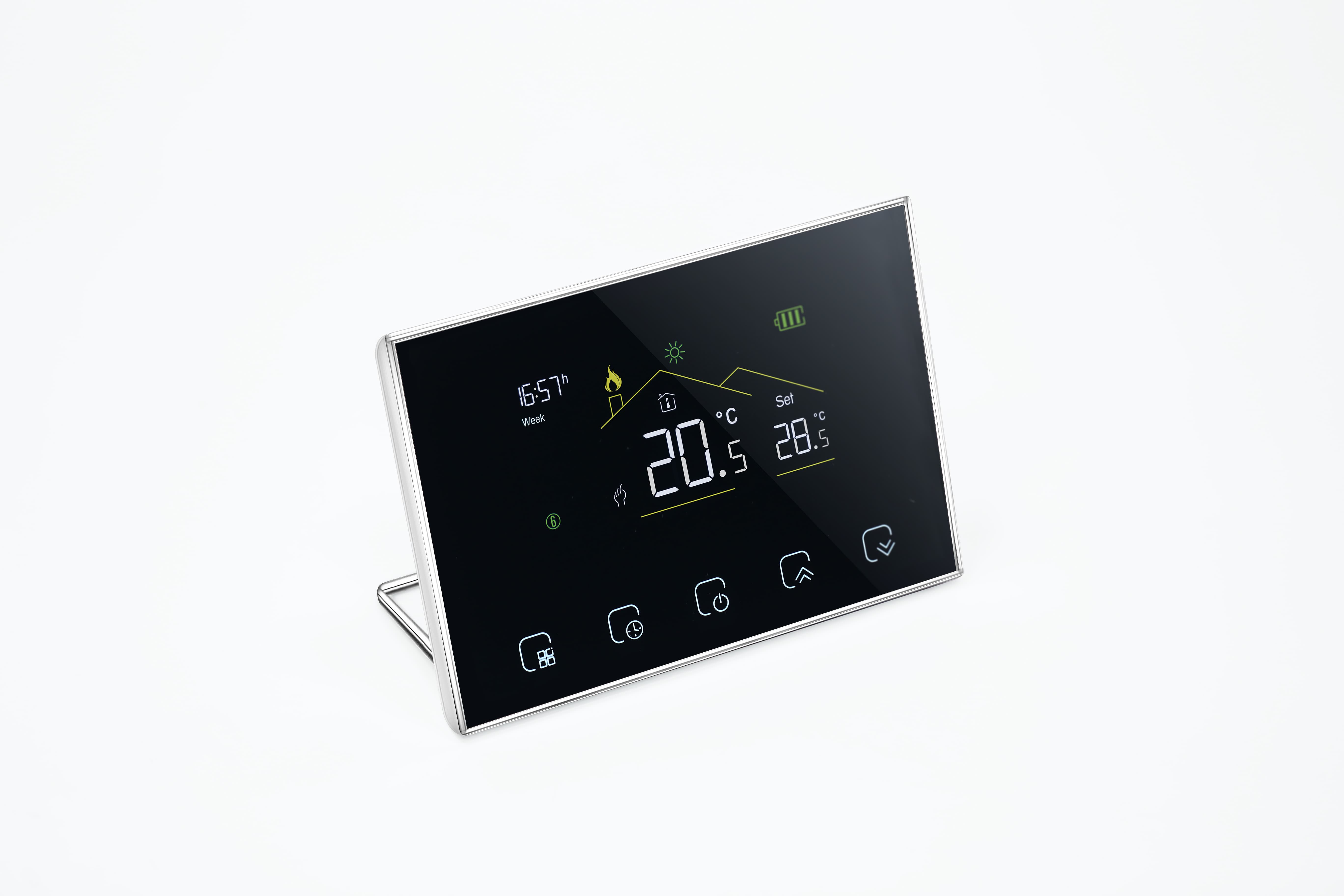 The difference in energy-saving effects of thermostats in different ...