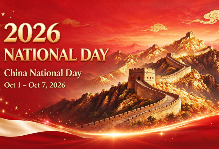 Notice of China National Day Holiday